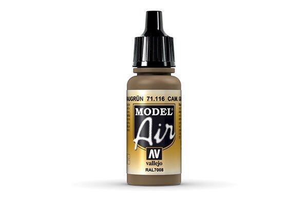 VALLEJO 71116 Model Air 17 ml. Camouflage Grey Green