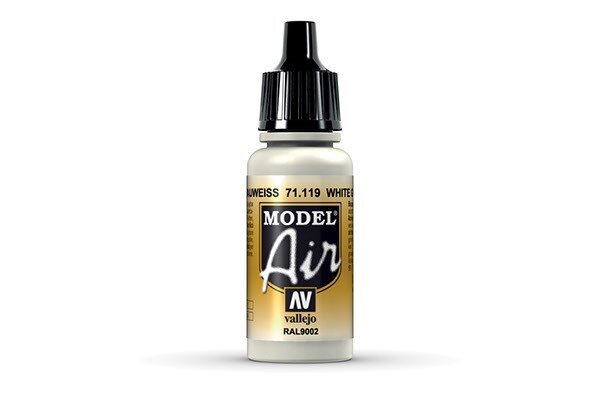 VALLEJO 71119 Model Air 17 ml. White Grey