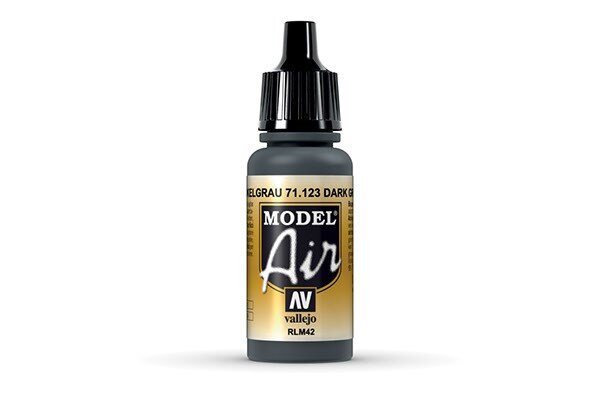 VALLEJO 71123 Model Air 17 ml. DARK GREY RLM42