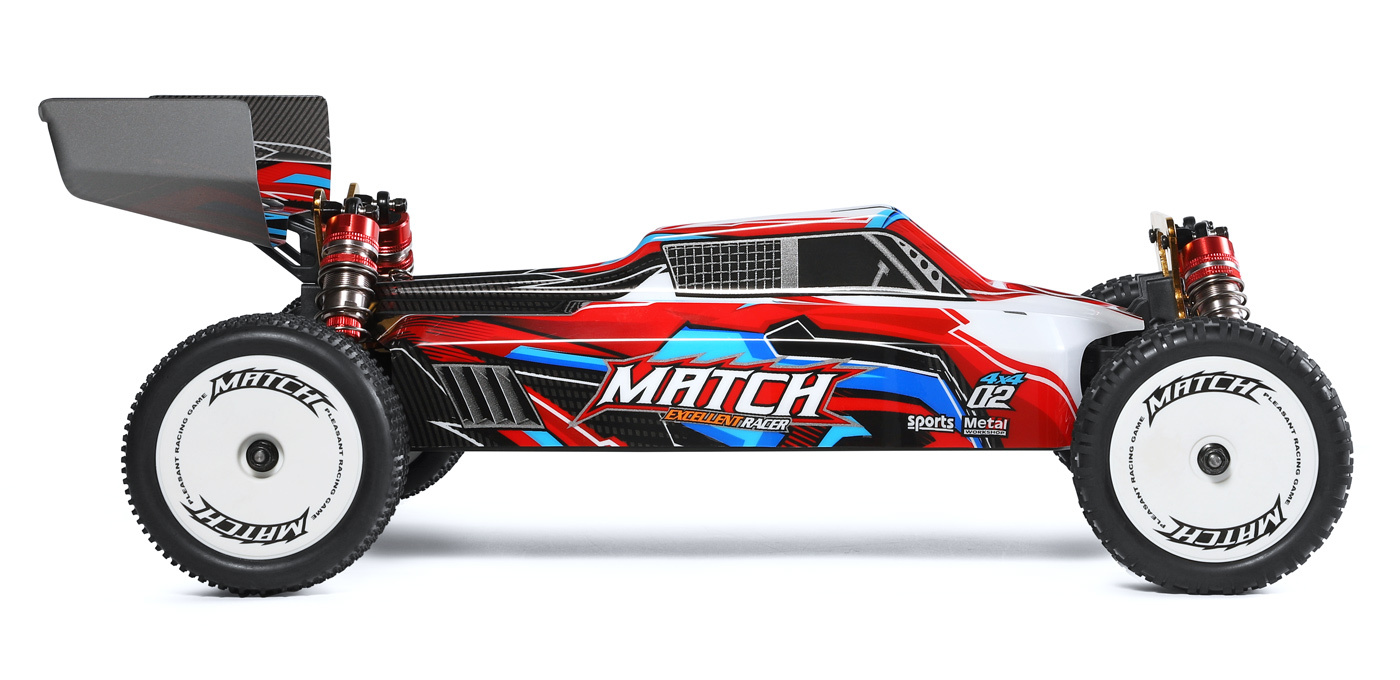 WLToys 104001 WL 104001 4WD Buggy 1/10 RTR med Li-Po - 8
