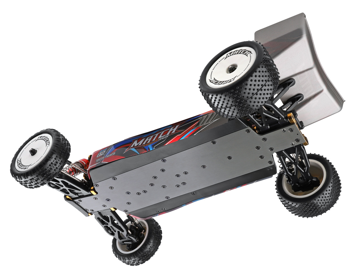 WLToys 104001 WL 104001 4WD Buggy 1/10 RTR med Li-Po - 2