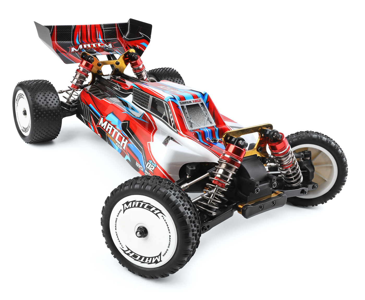 WLToys 104001 WL 104001 4WD Buggy 1/10 RTR med Li-Po - 12