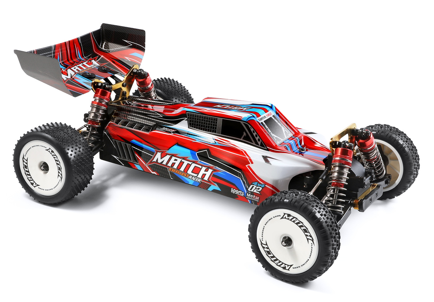 WLToys 104001 WL 104001 4WD Buggy 1/10 RTR med Li-Po - 6