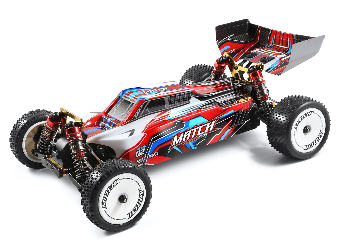WLToys 104001 WL 104001 4WD Buggy 1/10 RTR med Li-Po - 7