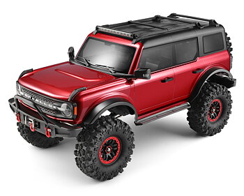 WLToys 104020-RED WL 104020 4WD Crawler Truck m. Vinsch 1/10 RTR Röd