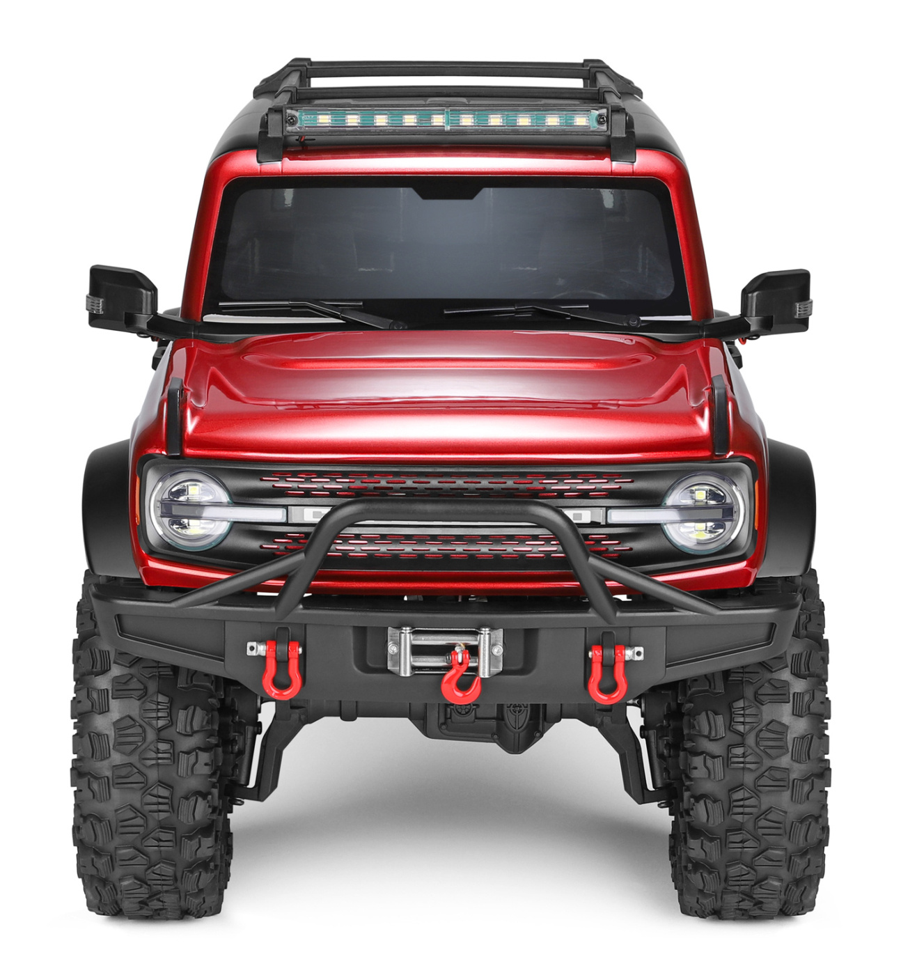 WLToys 104020-RED WL 104020 4WD Crawler Truck m. Vinsch 1/10 RTR Röd - 10