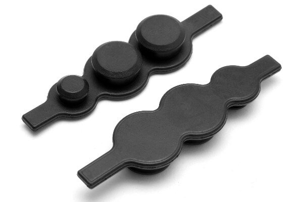 HPI HP87043 Rubber Cap For Gear Box (2Pcs)