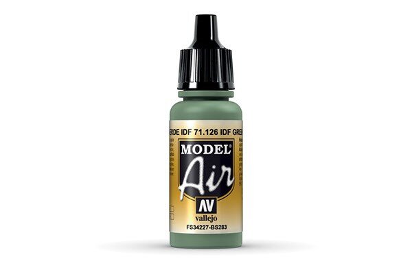 VALLEJO 71126 Model Air 17 ml. IDF Green