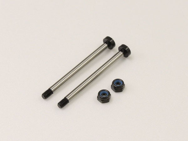 Kyosho IFW458 3x42.8mm Front Lower Suspension Shafts Kyosho Inferno MP9-MP10 (2)
