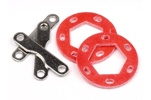 HPI HP87055 Dual Fiberglass Brake Disk 19X35X2.5Mm/ Plate Set