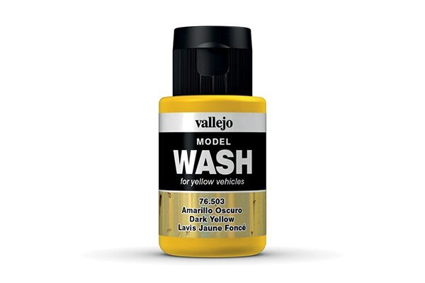 VALLEJO 76503 Model Wash 35ml. Dark Yellow Wash