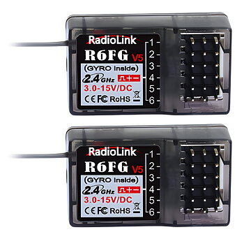 RADIOLINK RC4GS V3 RC Transmitter with 2x R6FG Receiver