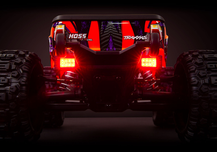 LED Lights Front & Rear Bumper Complete Hoss 4x4 - 4