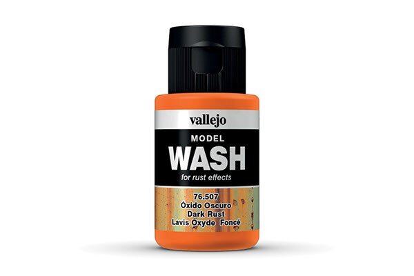 VALLEJO 76507 Model Wash 35ml. Dark Rust Wash