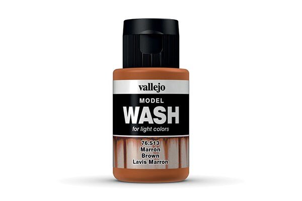 VALLEJO 76513 Model Wash 35ml. Brown Wash