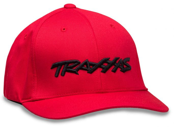 Hat Curved Red Traxxas Logo L-XL