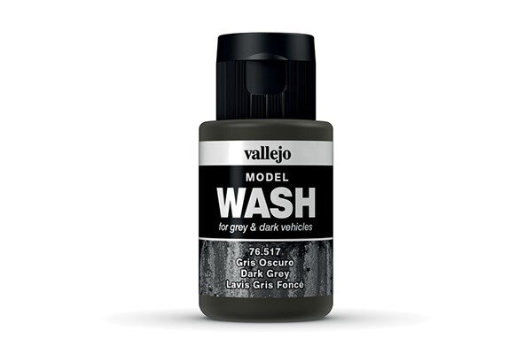 VALLEJO 76517 Model Wash 35ml. Dark Grey Wash
