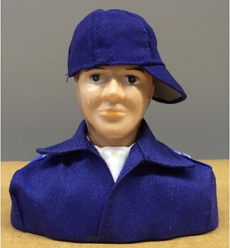 Pilot 1/3 Scale with Textile Jacket & Hat