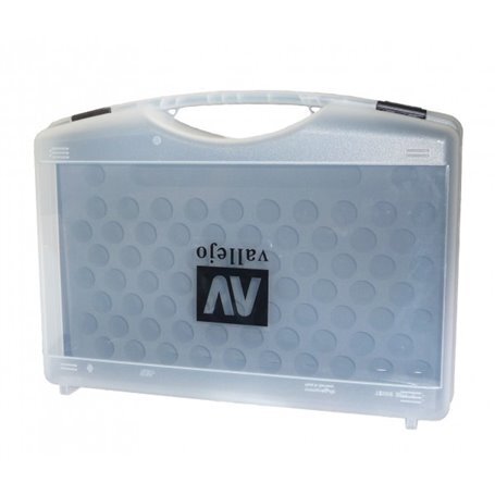 VALLEJO 70098 Plastic suitcase - empty for 80 bottles 17ml
