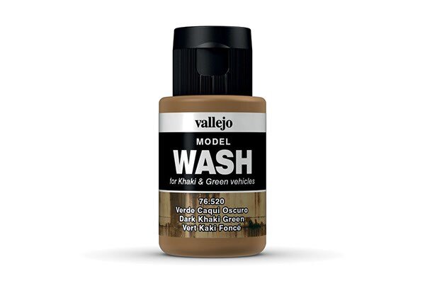 VALLEJO 76520 Model Wash 35ml. Dark Khaki Green