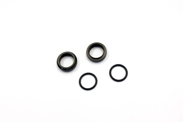 Kyosho IG001-3GM SPRINGS ADJUSTER (GUN METAL) (2) FOR W5303GM-5304GM-W5309GM-W5301GM