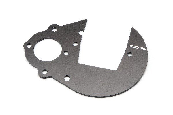 HPI HP87291 Hd Gear Plate (7075S/Gunmetal)