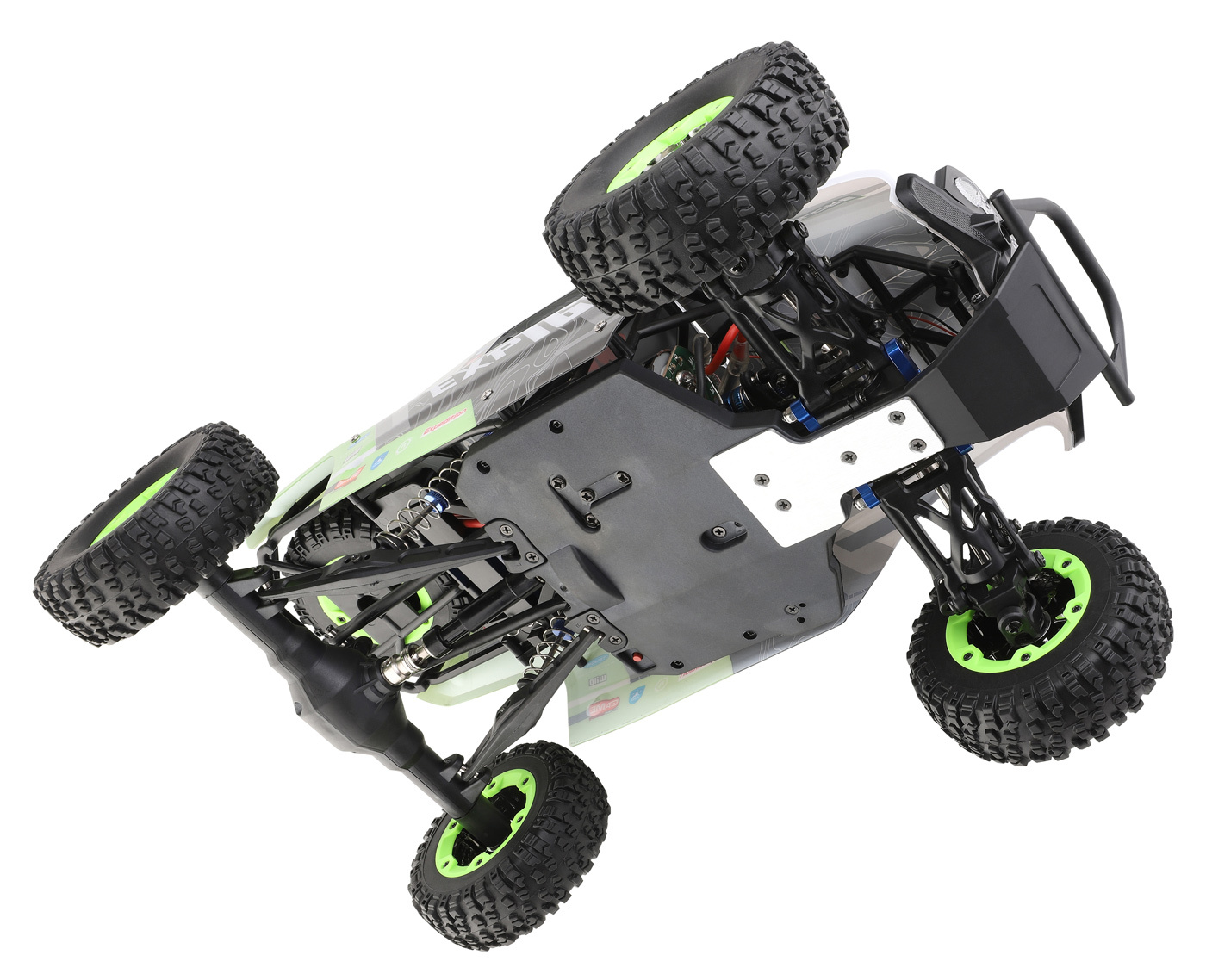WLToys 124006-GRN WL 124006 4WD Rock Climber 1/12 RTR Grön - 8
