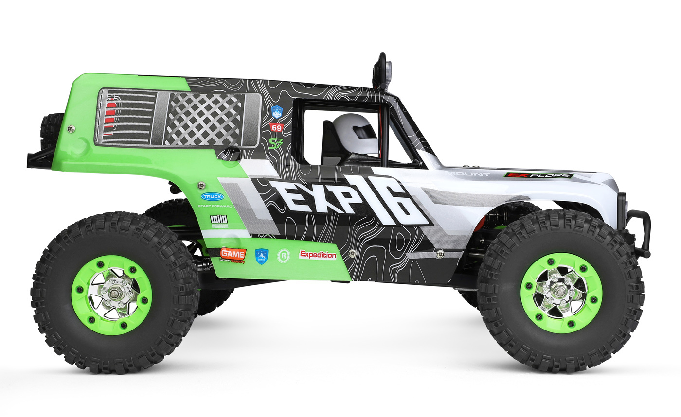 WLToys 124006-GRN WL 124006 4WD Rock Climber 1/12 RTR Grön - 4