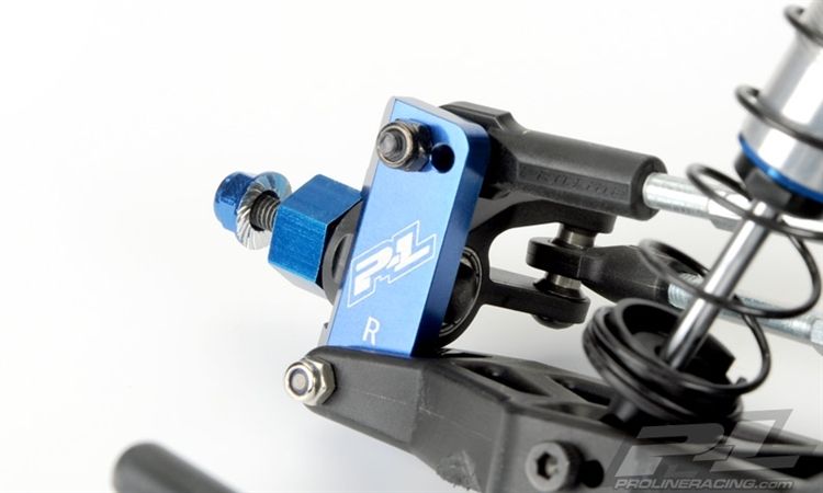 Pro-Line Blå aluminium Caster Blocks för PRO-2 och Slash® 2WD - 2