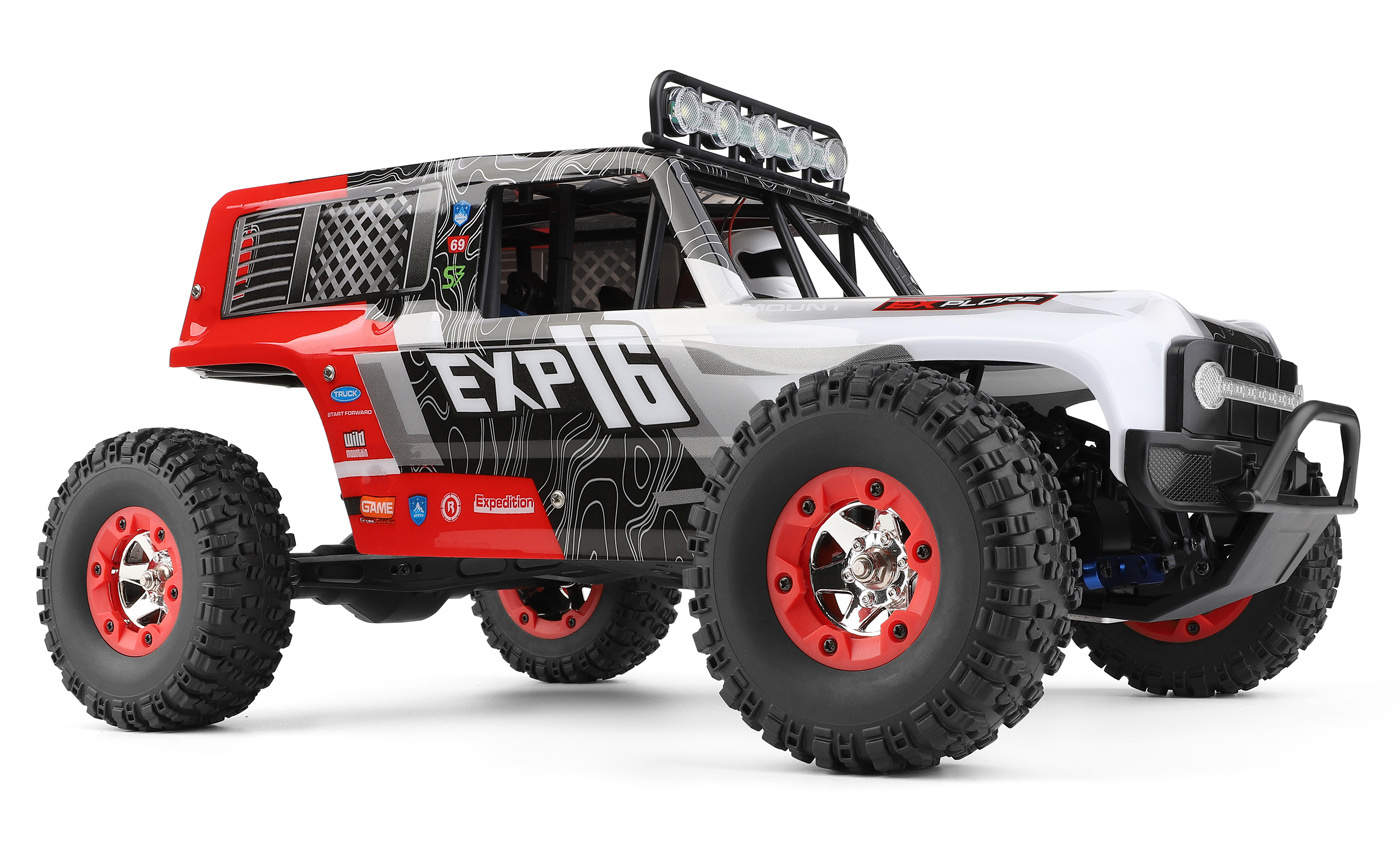 WLToys 124006-RED WL 124006 4WD Rock Climber 1/12 RTR Röd