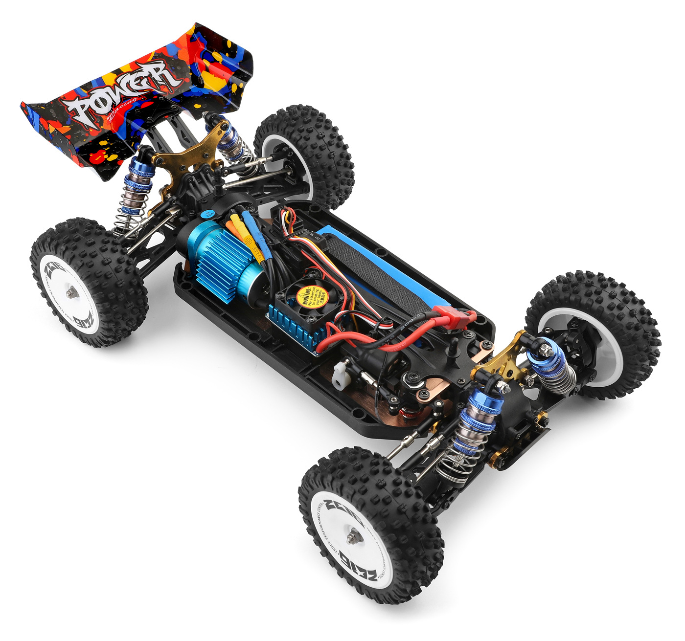 WLToys 124007 WL 124007 4WD Brushless Buggy 1/12 RTR - 2
