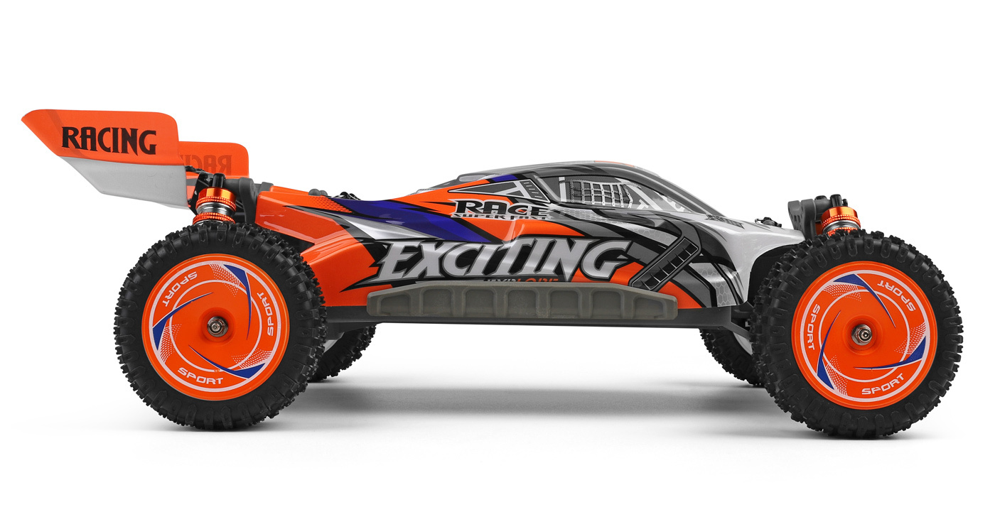 WLToys 124010-ORNG WL 124010 4WD Buggy 1/12 RTR Orange - 3