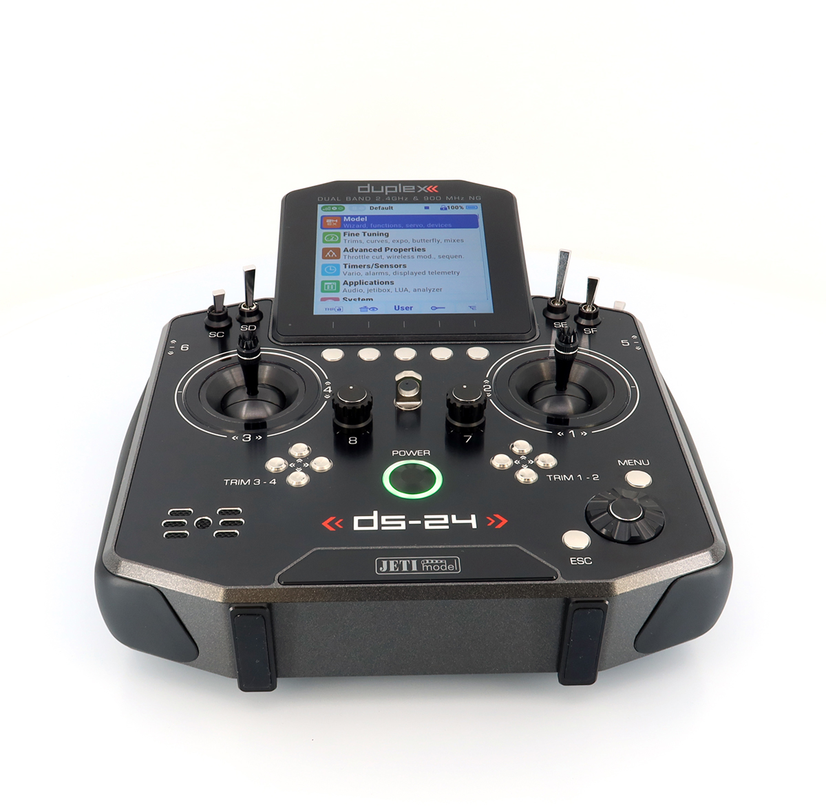 Jeti JDEX-TDS24II-GL Duplex DS-24 II - Gray lacquer - 10