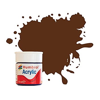 Humbrol 160 Acrylic 14ml German Camo Red Matt
