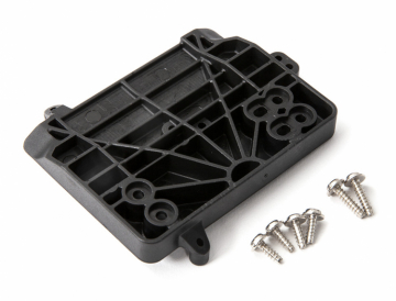Traxxas 3626R Fästplatta Fartregl./Mottagarlåda (Långt Batteri) Truck 2WD