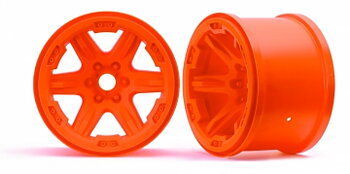 Traxxas 8671A Fälg Carbide 3.8" Orange (2)