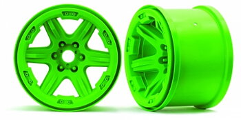 Traxxas 8671G Fälg Carbide 3.8" Grön (2)*