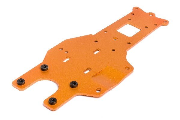 HPI HP87482 Rear Chassis Plate (Orange)