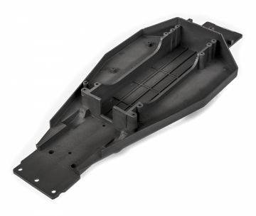 Traxxas 3722X Chassi Bottenplatta Svart (Långt Batteri) UTGÅR (Ersätts av 3728)