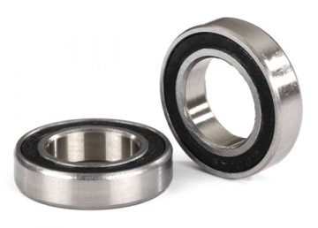 Ball Bearings Black Rubber Sealed (12x21x5mm) (2)