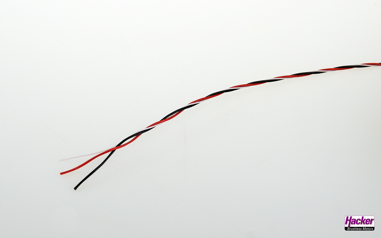 Servokabel Premium 300°C 1meter - 2