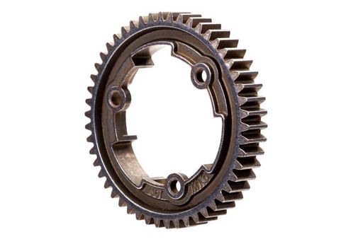 Spur Gear 50-Tooth Steel Wide 1.0 Metric Pitch