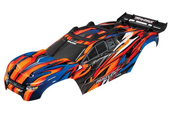 Body Rustler 4x4 Orange (Complete with Body Mounts)