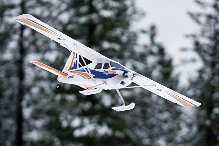FMS 103PF-REFV2 FMS KingFisher 1440mm med flottörer & Skidor Reflex V2-Gyro PNP - 20