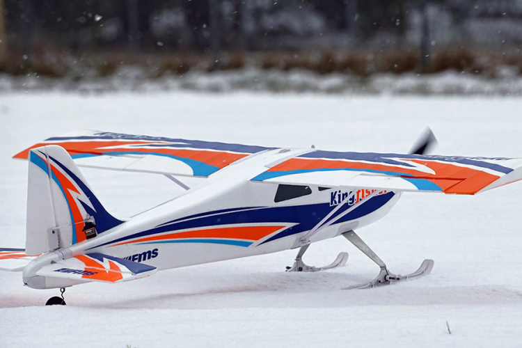 FMS 103PF-REFV2 FMS KingFisher 1440mm med flottörer & Skidor Reflex V2-Gyro PNP - 21