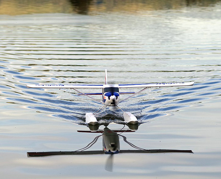 FMS 103PF-REFV2 FMS KingFisher 1440mm med flottörer & Skidor Reflex V2-Gyro PNP - 15