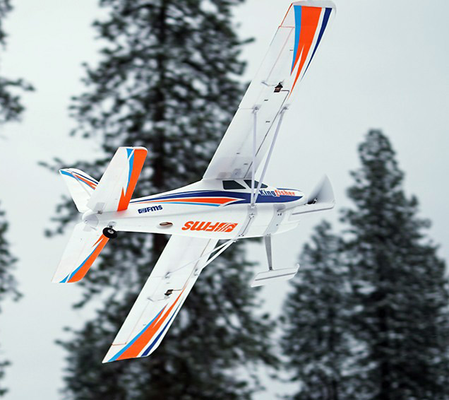 FMS 103PF-REFV2 FMS KingFisher 1440mm med flottörer & Skidor Reflex V2-Gyro PNP - 13