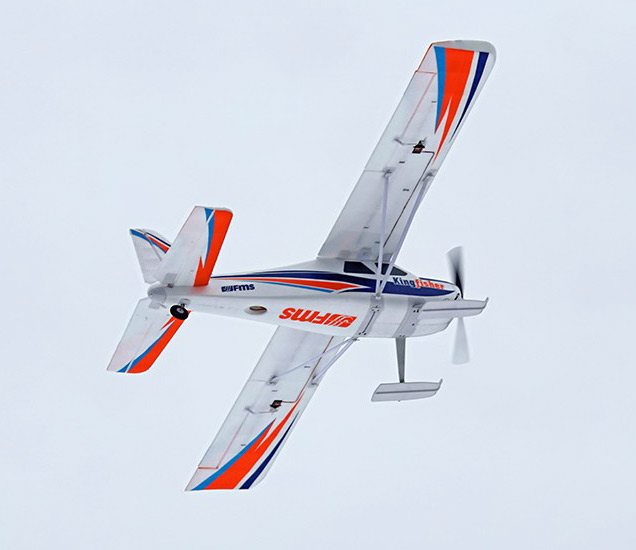 FMS 103PF-REFV2 FMS KingFisher 1440mm med flottörer & Skidor Reflex V2-Gyro PNP - 25