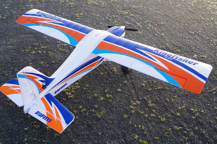 FMS 103PF-REFV2 FMS KingFisher 1440mm med flottörer & Skidor Reflex V2-Gyro PNP - 2