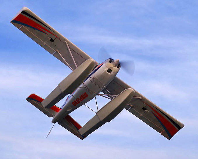 FMS 103PF-REFV2 FMS KingFisher 1440mm med flottörer & Skidor Reflex V2-Gyro PNP - 17